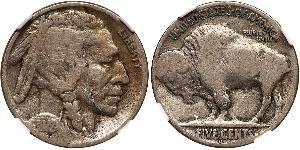 1 Nickel США (1776 - ) Мідь 