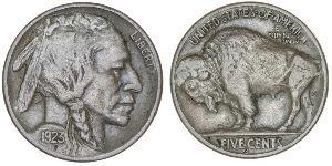 1 Nickel США (1776 - ) Мідь 