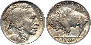 1 Nickel США (1776 - ) Мідь 