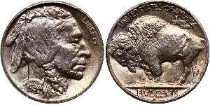 1 Nickel США (1776 - ) Мідь 