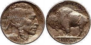 1 Nickel США (1776 - ) Мідь 