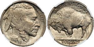 1 Nickel США (1776 - ) Мідь 