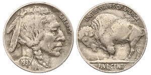 1 Nickel 美利堅合眾國 (1776 - ) 銅 