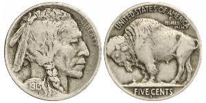 1 Nickel 美利堅合眾國 (1776 - ) 銅 