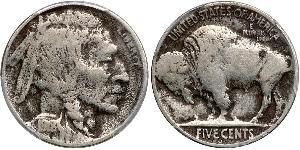 1 Nickel 美利堅合眾國 (1776 - ) 銅 