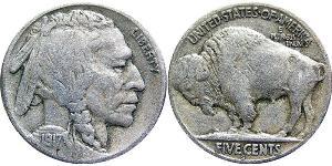 1 Nickel 美利堅合眾國 (1776 - ) 銅 