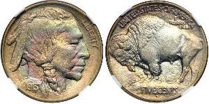 1 Nickel / 5 Cent USA (1776 - ) Copper/Nickel 