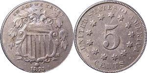 1 Nickel / 5 Cent USA (1776 - ) Copper/Nickel 