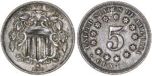 1 Nickel / 5 Cent États-Unis d