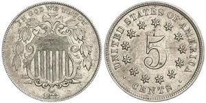 1 Nickel / 5 Cent États-Unis d