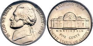 1 Nickel / 5 Cent États-Unis d
