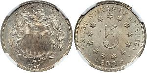 1 Nickel / 5 Cent États-Unis d
