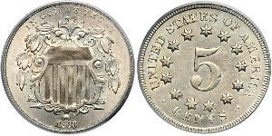 1 Nickel / 5 Cent Vereinigten Staaten von Amerika (1776 - ) Kupfer/Nickel 