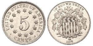 1 Nickel / 5 Cent Vereinigten Staaten von Amerika (1776 - ) Kupfer/Nickel 