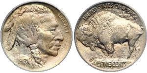 1 Nickel / 5 Cent 美利堅合眾國 (1776 - ) 銅/镍 