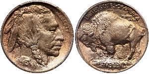 1 Nickel / 5 Цент США (1776 - ) Никель/Медь 