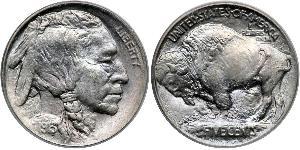 1 Nickel / 5 Цент США (1776 - ) Никель/Медь 