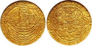 1 Noble Königreich England (927-1649,1660-1707) Gold Richard II (1367-1400)