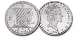 1 Noble Isle of Man Platinum Elizabeth II (1926-2022)