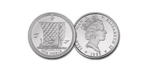 1 Noble Isle of Man Platinum Elizabeth II (1926-2022)