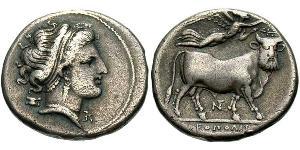 1 Nomos Grecia antica (1100BC-330) Argento 