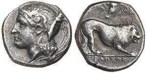 1 Nomos Antigua Grecia (1100BC-330) Plata 