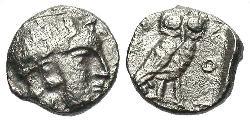 1 Obol Antigua Grecia (1100BC-330) Plata 