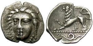 1 Obol Antigua Grecia (1100BC-330) Plata 