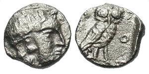 1 Obol Antigua Grecia (1100BC-330) Plata 