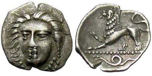 1 Obol Antigua Grecia (1100BC-330) Plata 