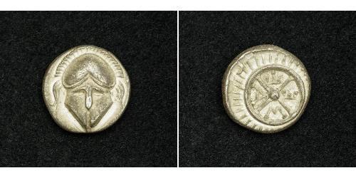 1 Obol Antigua Grecia (1100BC-330) Plata 