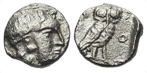 1 Obol Antigua Grecia (1100BC-330) Plata 