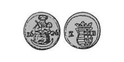 1 Obol Principality of Transylvania (1571-1711) Plata 
