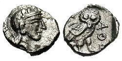 1 Obol Antikes Griechenland (1100BC-330) Silber 