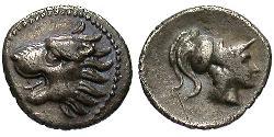 1 Obol Antikes Griechenland (1100BC-330) Silber 