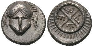 1 Obol Antikes Griechenland (1100BC-330) Silber 