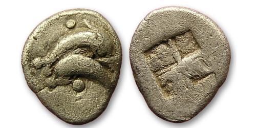 1 Obol Ancient Greece (1100BC-330) 銀 