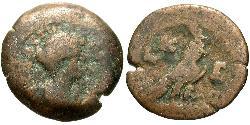 1 Obol 羅馬帝國 青铜 Faustina II (130-175)