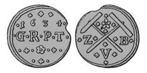 1 Obole Principality of Transylvania (1571-1711) Argent 