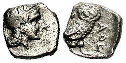 1 Obolo Grecia antica (1100BC-330) Argento 