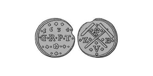 1 Obolo Principato di Transilvania (1571-1711) Argento 