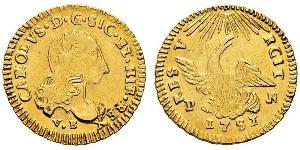 1 Oncia Italien / Italian city-states Gold Karl III. von Spanien (1716 -1788)