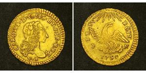 1 Oncia Italian city-states / Італія Золото Карл III король Іспанії (1716 -1788)