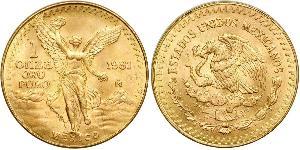 1 Onza México (1867 - ) Oro 