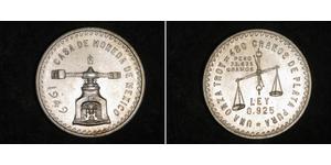 1 Onza Mexiko (1867 - ) Silber 