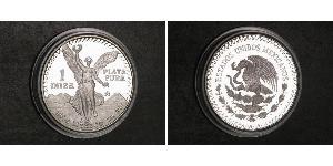 1 Onza Mexiko (1867 - ) Silber 