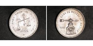 1 Onza United Mexican States (1867 - ) Silver 