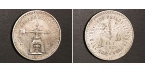 1 Onza Соединённые Штаты Мексики (1867 - ) Серебро 