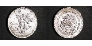 1 Onza Соединённые Штаты Мексики (1867 - ) Серебро 