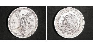 1 Onza Соединённые Штаты Мексики (1867 - ) Серебро 